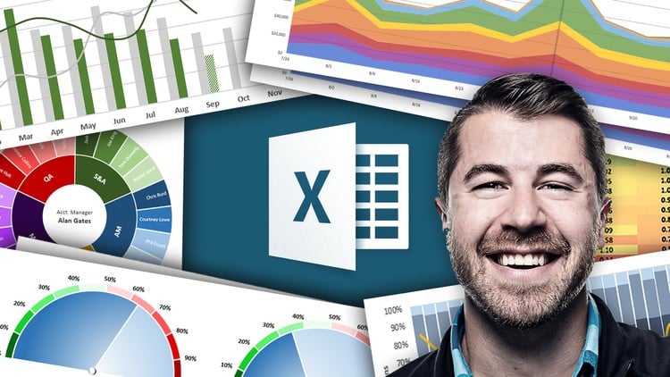 Microsoft Excel: Data Visualization w/ Excel Charts & Graphs