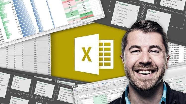 Microsoft Excel – Intro To Power Query, Power Pivot & DAX