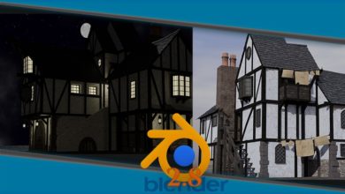 Blender 2.8 Complete Beginners Guide to 3D Modelling a Scene